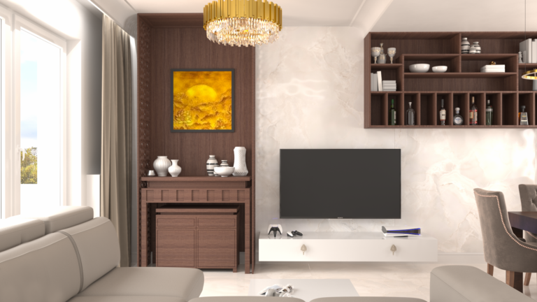 realizacja-salon-oltarz-przodkow-wietnamski-styl-sciana-rtv-smstudio